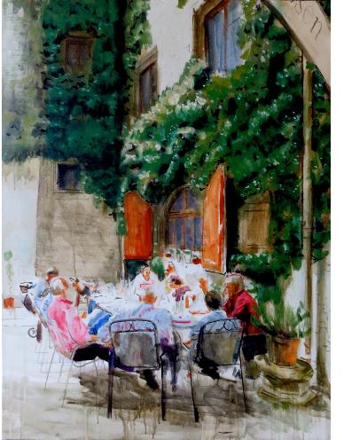 WILDELatelunch120x90cm