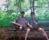 	Ugly Teens, 2012, oil on canvas, 125x150cm.