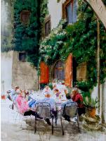 WILDELatelunch120x90cmcopy